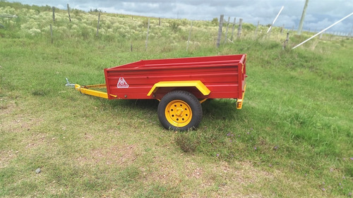Imagen 3 de 15 de Chinchorro Con Volcadora Roland H700 Kg Trailer Batan 1 Eje