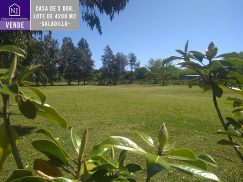 Vendo Hermosa Casa De 3 Habitaciones + Gran Parque