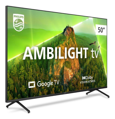 Smart Tv 50 Uhd 4k Philips 50pug7908 Google Voz Bivolt