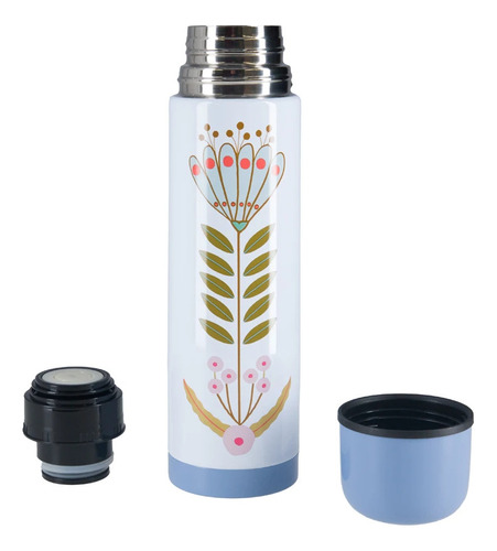 Termo Líquido Tapa Plana Acero Inoxidable 500 Ml Thermos