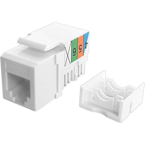 Necables, Paquete De 2 Teléfonos Cat3, Conector Keystone, Te