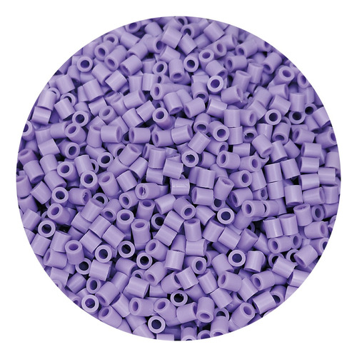 1kilo Hama Beads 5mm Color A , 18000beads Aprox Color Lila Diámetro 5 Mm