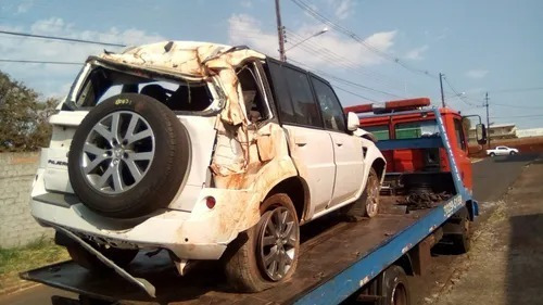 Imagem 4 de 15 de Sucata Pajero Tr4 2012 Somente Para Retirada De Peças
