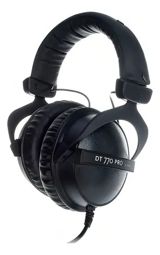 Fone De Ouvido Beyerdynamic Dt 770 Pro 32 Ohm Preto | MercadoLivre