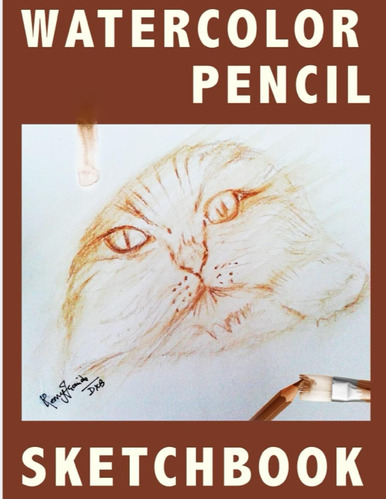 Libro: Watercolor Pencil Sketchbook: Colored Pencil Blank Pa