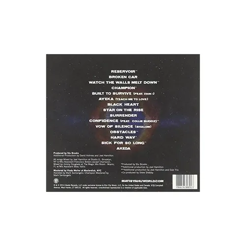 Matisyahu Akeda Usa Import Cd Nuevo