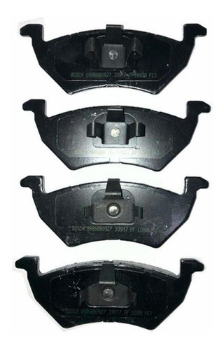 Imagen 1 de 5 de Pastillas Freno Vw Gol Trend Saveiro Voyage Bosch Dsd 2011