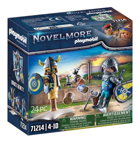 Juego Playmobil Novelmore Entrenamiento Para El Combate 24 Piezas 3+