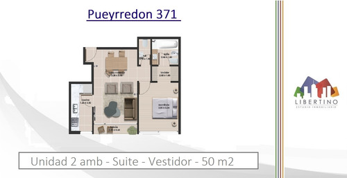Imagen 3 de 14 de Depto 2 Amb - Suite - Balcon - A Estrenar // Pueyrredon 371