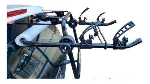 Suporte Transbike Rack Bike Mala C Alça P/2 Bicicleta Sedan