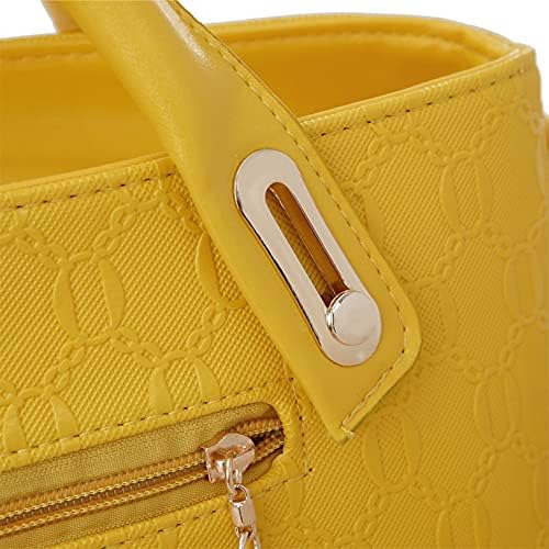 Rainbosee 4pcs Set Bolsos Para Mujer Moda Top Handle Shoulde