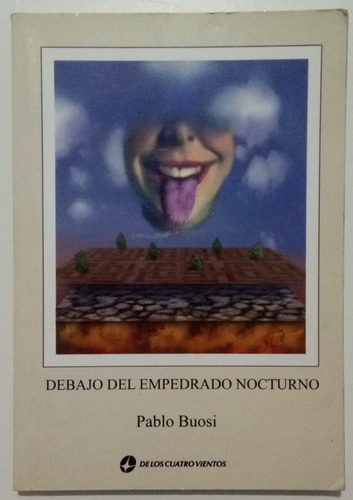 Debajo Del Empedrado Nocturno Pablo Buosi Poesía Libro (Usado)