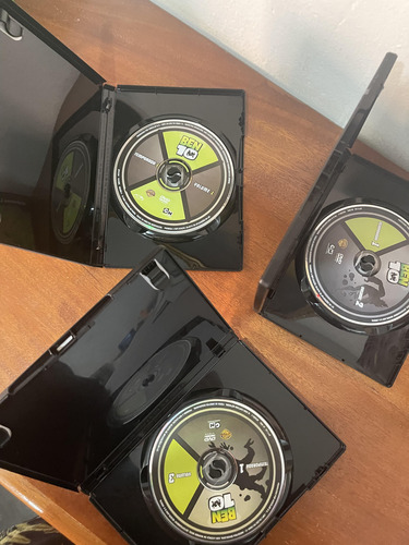 Dvd's Bem10 V1, V2 E V3. (Usado)