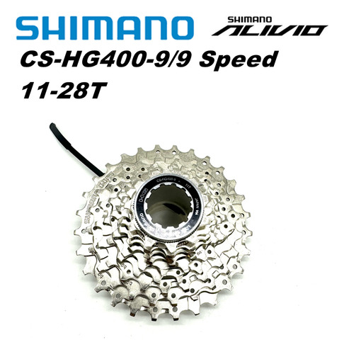 Cassete De Bicicleta Shimano Hg400-9 De 9 Velocidades Bicicl