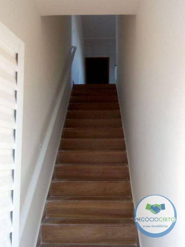 Imagem 5 de 9 de Casa Sobreposta Com 2 Dormitórios À Venda, 61 M² Por R$ 155.000 - Loty - Itanhaém/sp - Ca0624