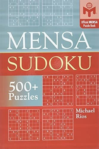 Mensa Sudoku - Rios, Michael, De Rios, Mich. Editorial Sterling En Inglés