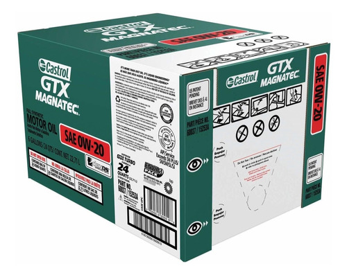 Castrol 03563 Gtx 20w-50 Aceite De Motor Convencional