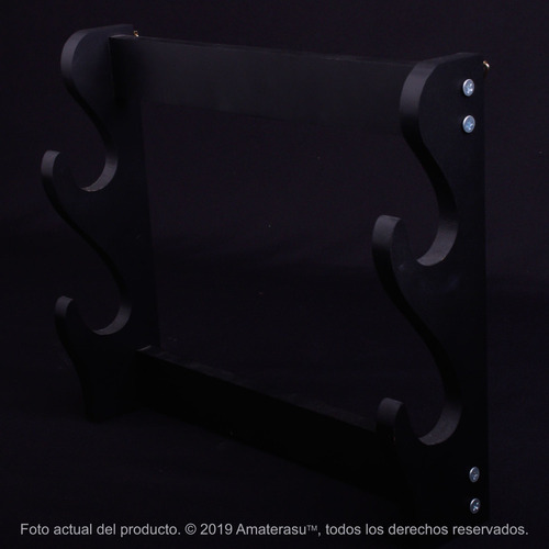Atril Soporte Kake Katanero Exhibidor De Katana Doble Pared