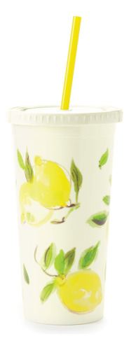 Spade New York Women's Vaso Dibujo Limon Sorbete Para Mujer