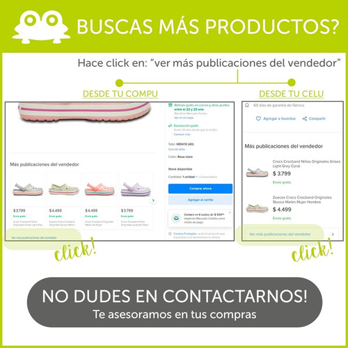 Crocs Originales Classic Melon Salmon Mujer