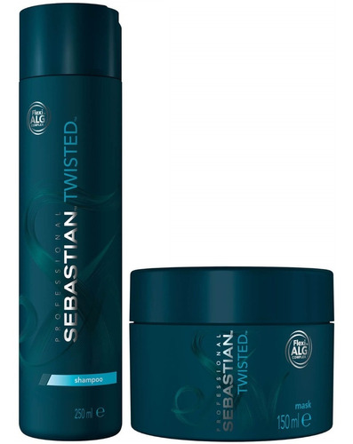 Shampoo Para Rizos 250ml + Mascarilla Sebastian Twisted