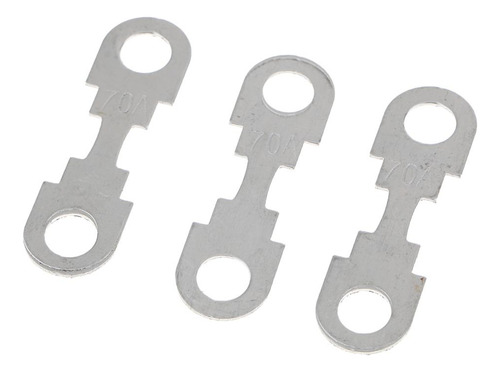 10 Pedazos Fusible De Tirarere De Metal Plano Para Coche 70a