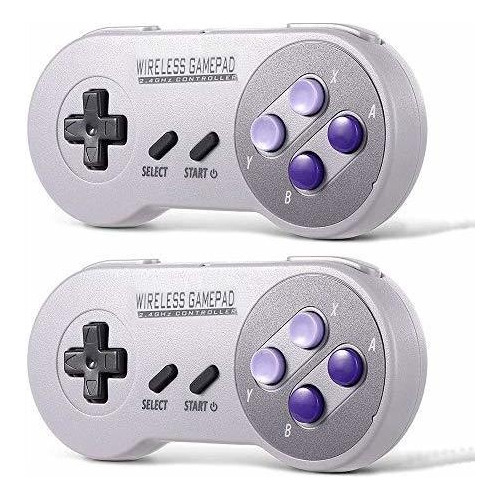 Controlador Inalámbrico Snes (2ps), Controlador De Juegos Co