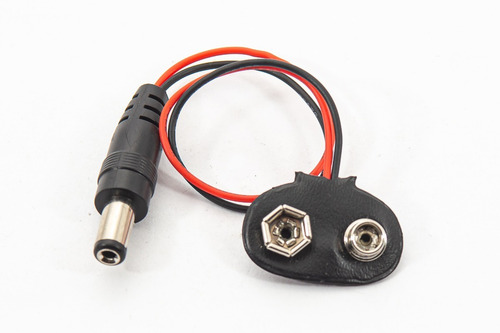 Imagen 2 de 7 de Plug Alimentación Jack Conector Batería 9v Placas Arduino
