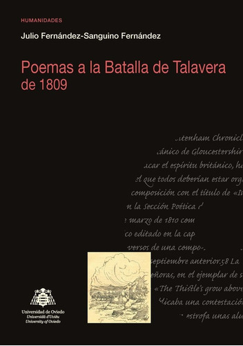 Poemas A La Batalla De Talavera De 1809, De Fernández-sanguino Fernández, Julio. Editorial Ediuno, Tapa Blanda En Español