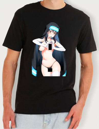 Playera Hentai Ecchi Tamaki Kotatsu Anime Fire Force 1499
