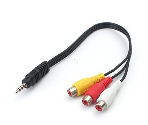 Cables Rca - Cococina 3.5mm Mini Av Male To 3 Rca Female Aud