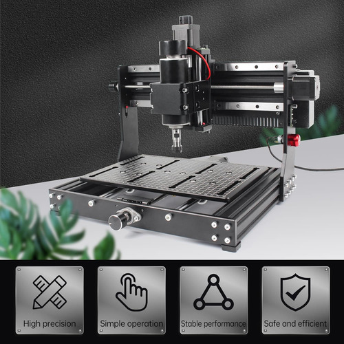 Cnctopbaos Enrutador Cnc 3020 Plus Para Fresado De Madera, G