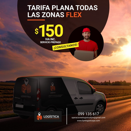 Imagen 4 de 4 de Cadeteria - Compra 500 Envios Flex A Un Costo Unico