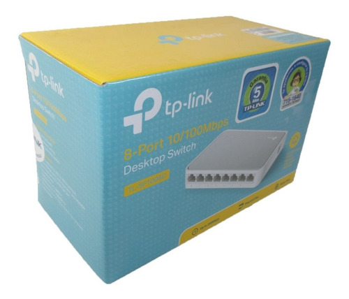 Switch De 8 Puertos De 10/100mbps Tp Link Tl-sf1008d