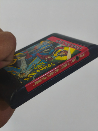 Juego Sega Genesis Spiderman Xmen Arcade's Revenge Colección (Usado)