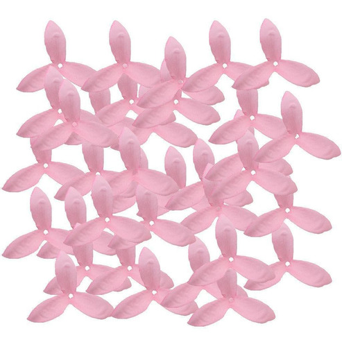 100 Piezas De De Flores Artificiales De Color Rosa, Diadema