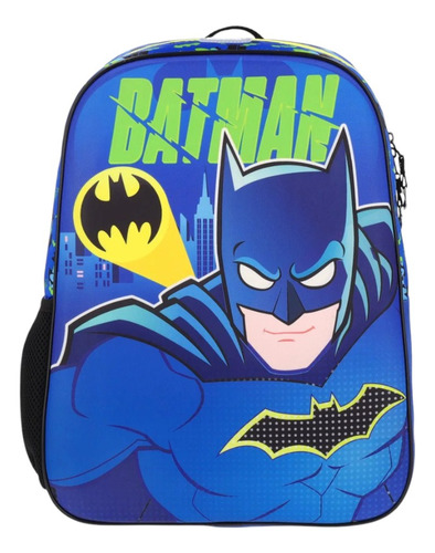 Set Escolar Batman Yadatex Bat010-se006a Azul 3d