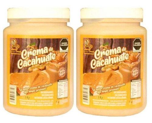 Mantequilla De Cacahuate Casera 2k C/miel Abeja