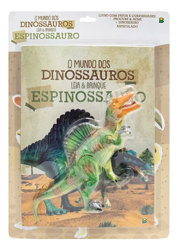 O Mundo Dos Dinossauros: Espinossauro, De © Todolivro Ltda.. Série O Mundo Dos Dinossauros, Vol. 1. Editora Todolivro, Capa Mole, Edição 1 Em Português, 2023