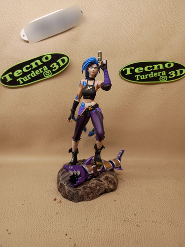 Jinx Arcane / League Of Legends - Figura De Impresion 3d