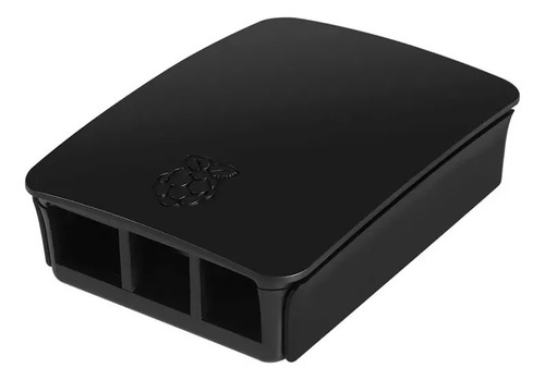 Case Protetora Para Raspberry Pi 3 Preta
