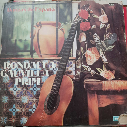 Vinilo Rondalla Caudilla Prim Danzas De España Es1