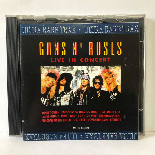 Cd Guns N Roses Live In Concert