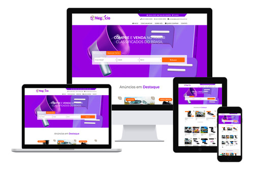 Site Para Classificados - Script Php Completo