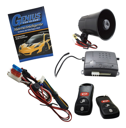 Sistema De Alarma Automotriz Genius G23si-z8 