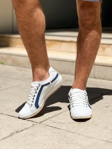 Zapatillas Urbana De Hombre Con Cordones Moda Verano - Mauro