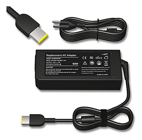 Adaptador Batería Lenovo 20v 4,5a 90w Ac Cargador 0b46994