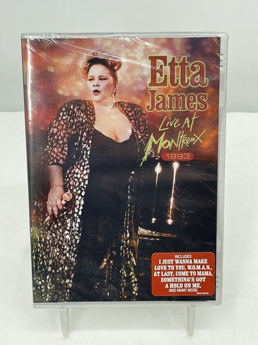 Dvd Etta James Live At Montreux