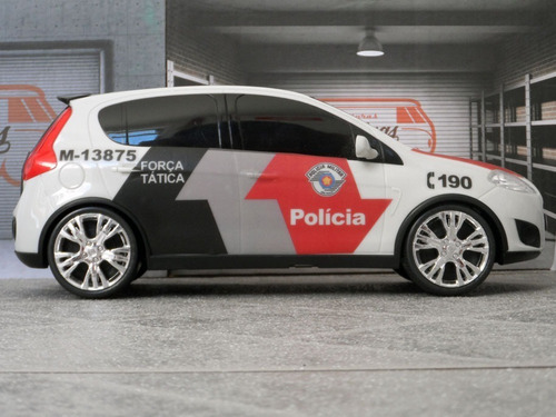 Miniatura Viatura Fiat Palio Polícia Militar Pm Sp