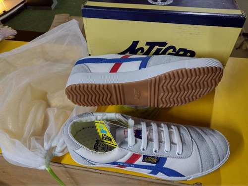 Imagen 10 de 10 de Tenis Ac Tiger Volley 55 Moda Retro Elige Tu Número E/gratis